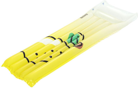Bestway Inflatable Pool Mattress Yellow 170x54cm