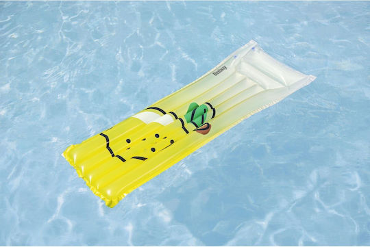 Bestway Inflatable Pool Mattress Yellow 170x54cm
