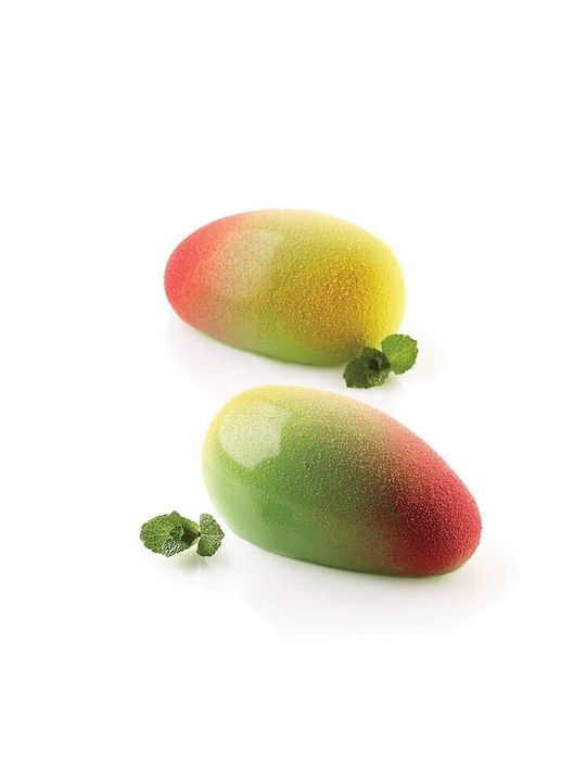 Silikomart Mango Bakeware Tin For Cake Made Of Silicone 6 Sockets 9.3x5.7x4.2cm