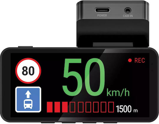 Navitel Κάμερα DVR Αυτοκινήτου 1440P Wi-Fi, GPS