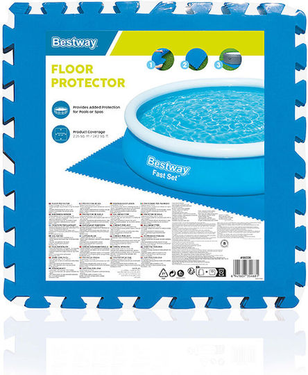 Bestway Accesorii pentru piscină din plastic 50x50cm Albastru