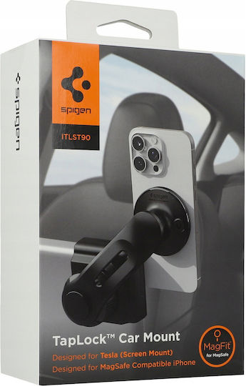 Spigen Βάση Κινητού Αυτοκινήτου με Μαγνήτη MagSafe Μαύρη