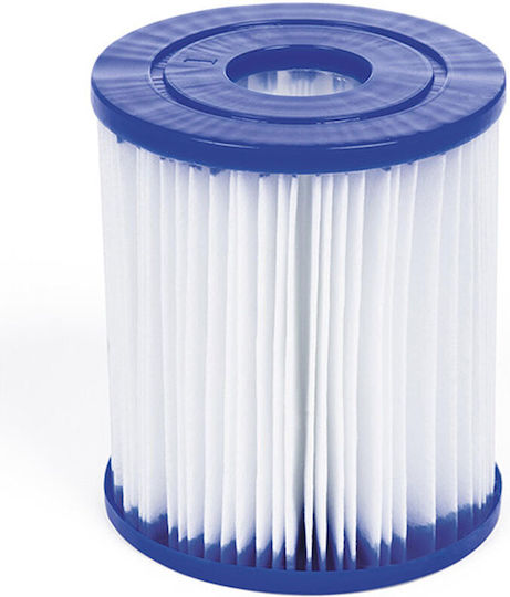 Bestway Στρογγυλή Πισίνα PVC 1249lt με Μεταλλικό Σκελετό Μπλε