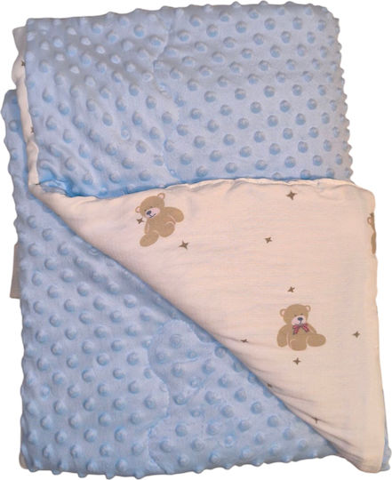 Mia Home Παπλωμα Βρεφικο Φουσκιτσες Σιελ 110x140