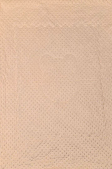 Pilotă pentru bebeluși Mia Home Bubbles Ecru 110x140