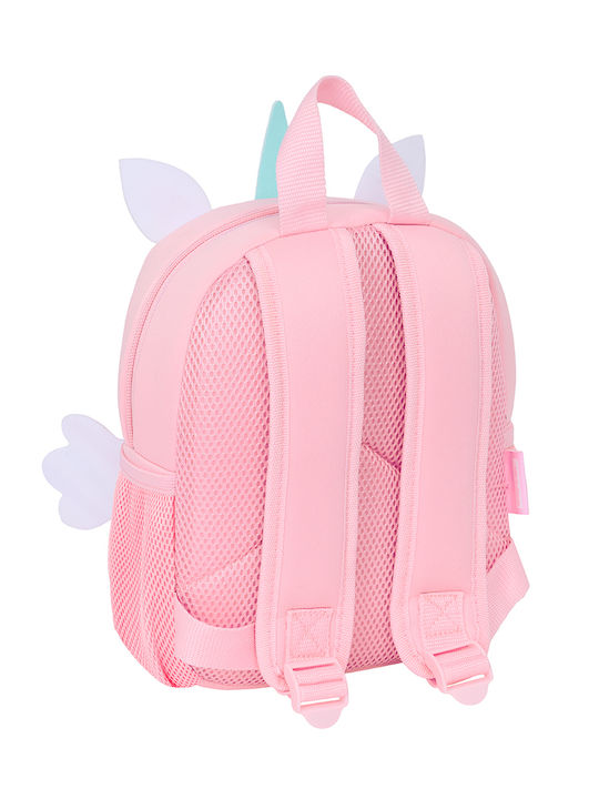 Safta Kids Bag Backpack Pink 25cmx20cmx25cmcm