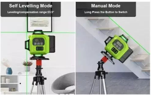 Andowl Γραμμικό Αλφάδι Laser Πράσινης Δέσμης
