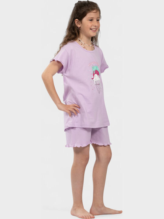 Nina Club Kids' Pajamas Summer Lilac