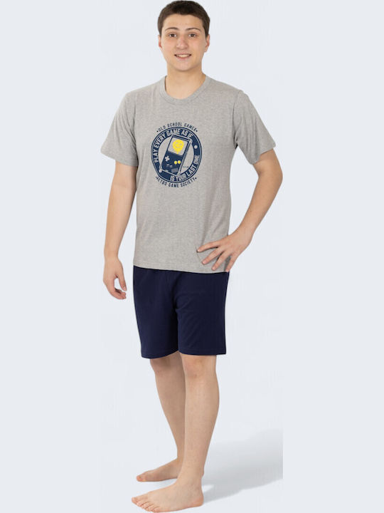 Nina Club Kids' Pajamas Summer Gray
