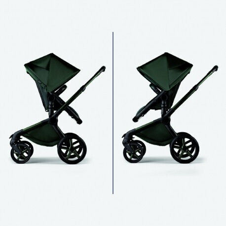 Bugaboo Fox 5 Noir Limited Edition Бебешка количка 2 в 1 Midnight Green