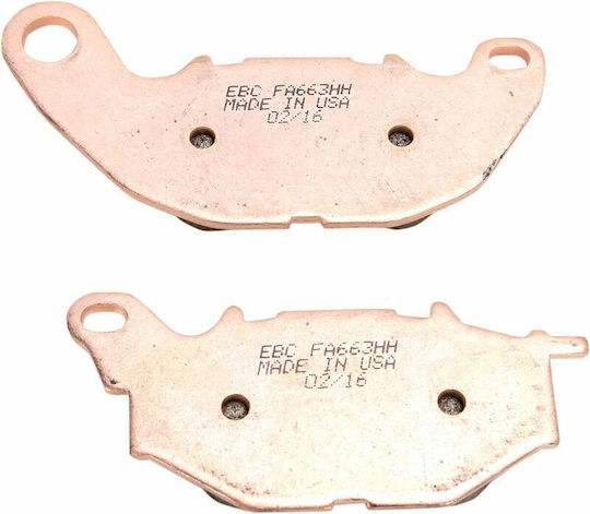 EBC Plăcuțe De Frână Pentru Motociclete Înainte Set Pentru Yamaha YZF-R3 / MT-03