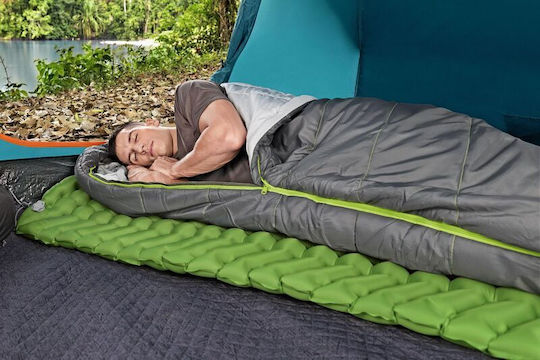 Bestway Μονό Υπόστρωμα Camping 188x58.5cm Πάχους 6.5cm Πράσινο
