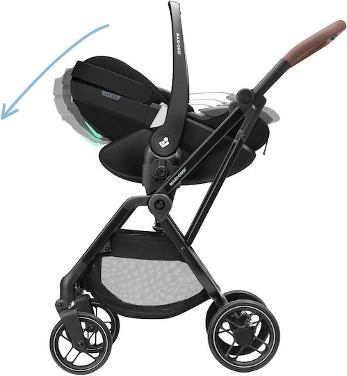 Maxi-Cosi Pebble 360 Pro2 Детско Столче за Кола i-Размер с Isofix Основно черно