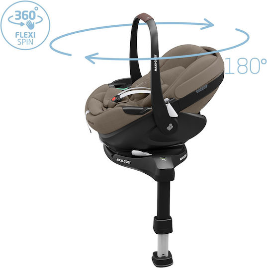Maxi-Cosi Pebble 360 Pro2 Baby Car Seat i-Size with Isofix Twillic Truffle