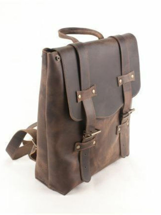 Kouros Backpack Καφέ Kouros Backpack Καφέ