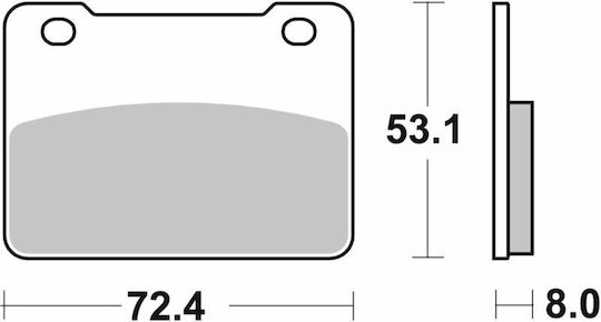 SBS Motorcycle Brake Pads