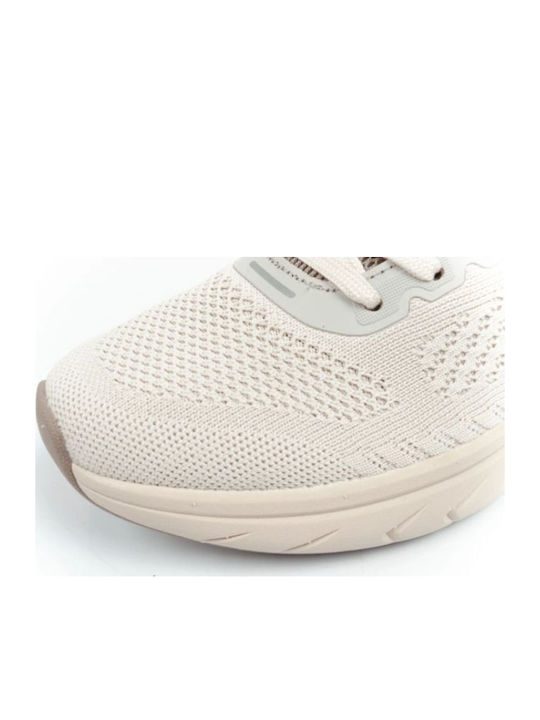 Nhekkar Damen Sneakers Beige