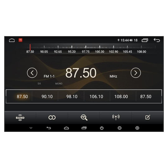 Bizzar Ηχοσύστημα Αυτοκινήτου για Peugeot Expert / Traveller Opel Vivaro Toyota Proace Citroen Jumpy Honda City 2018> (Bluetooth/USB/WiFi/GPS/Apple-Carplay/Android-Auto) με Οθόνη Αφής 9"