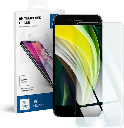 Blue Star Full Face Tempered Glass (iPhone SE 2022 / 2020 / 8 / 7)