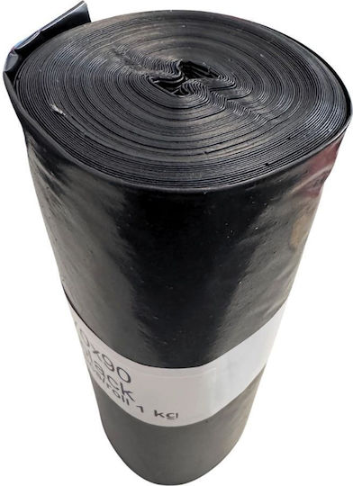 thessPACK Σακούλες Απορριμάτων για Μπάζα 90x70см Черен