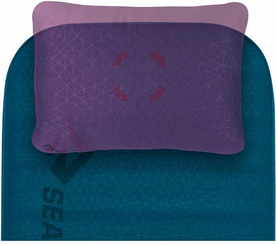 Sea to Summit Comfort Deluxe Αυτοφούσκωτο Μονό Υπόστρωμα Camping Μπλε