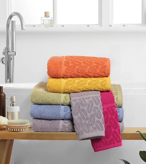 Das Home Bath Towel Set 3pcs 0784 Ochre Weight 550gr/m²