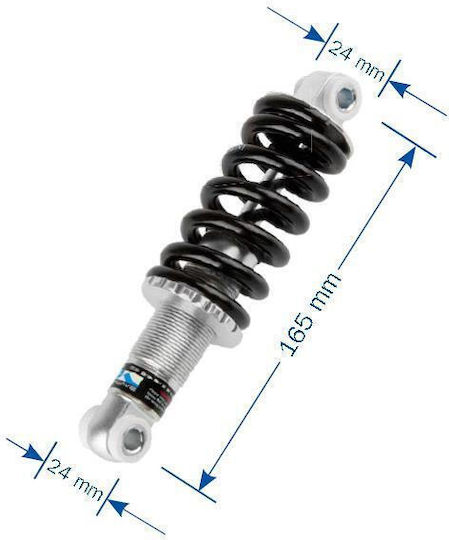 M-Wave 165mm Rear Bike Suspension 165mm