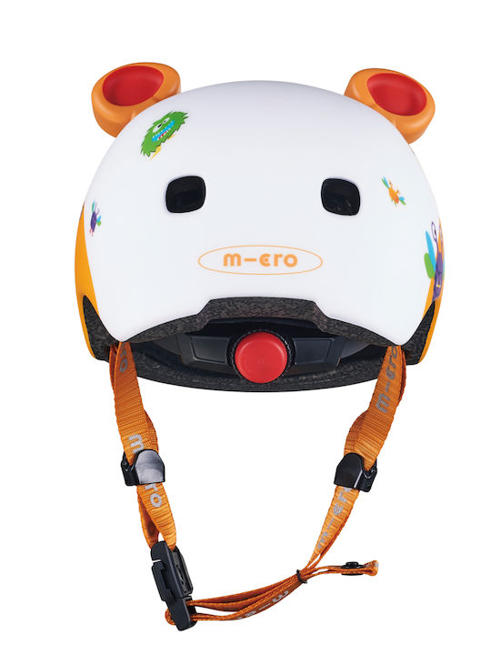 Micro 3D Monsters Kids' Helmet for City Bike Multicolour Small (48-53cm)
