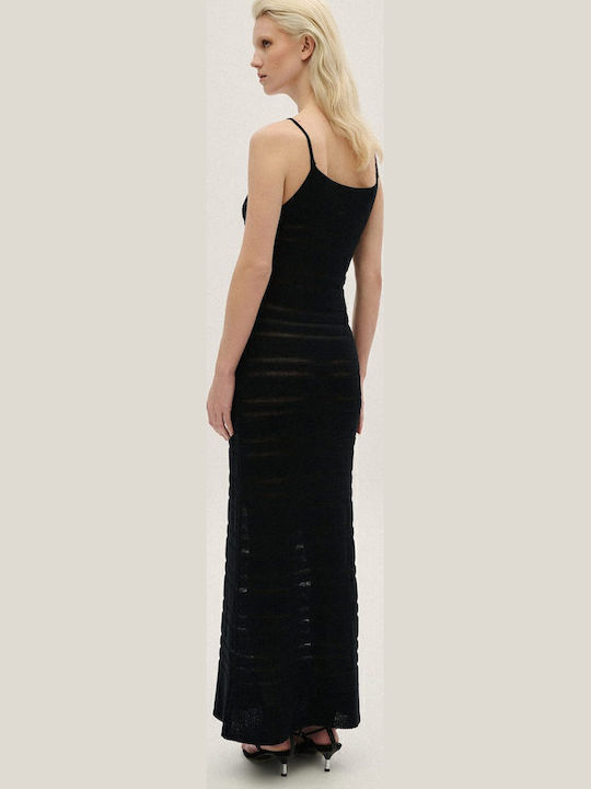 Summer Maxi Evening Dress Black