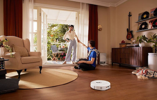 Roborock Qrevo 798 Robot Vacuum Cleaner with Laser Mapping & 10000Pa Suction Power White