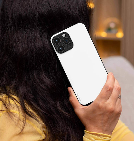 Sonique Back Cover Σιλικόνης Λευκό (Galaxy M55)