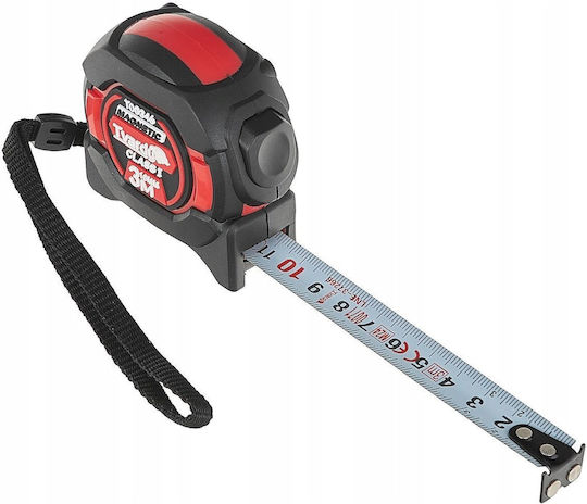 Tvardy Banda de măsurat cu magnet 16mm x 3m