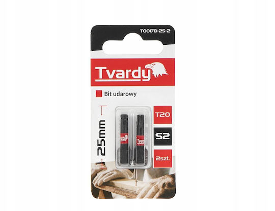 Tvardy Set 2 Schraubendreher-Bits Torx