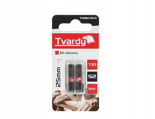 Tvardy Set 2 Schraubendreher-Bits Torx