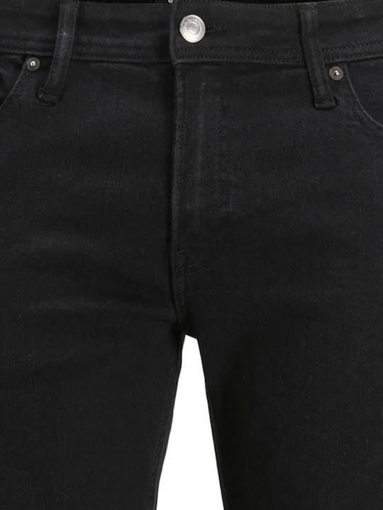 Men's Shorts Jeans Black Denim