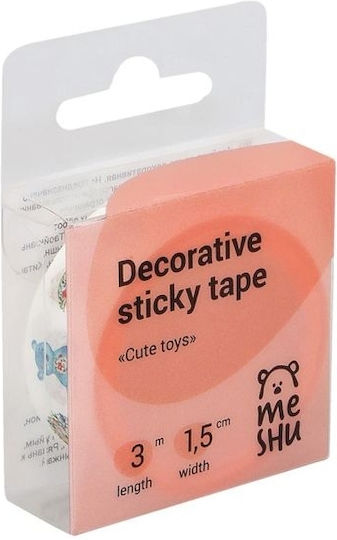 Διακοσμητική Ταινία Cute Toys 3m/15mm Meshu