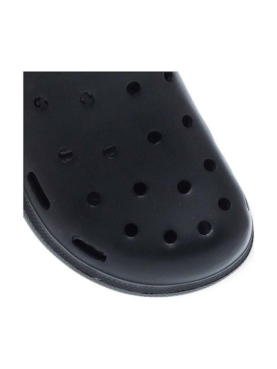 Luofu Herren Clogs Schwarz