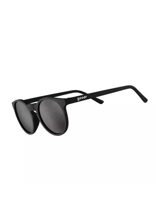 Goodr Unisex Sunglasses with Black Plastic Frame CG-BK-BK1-NR-BLACK