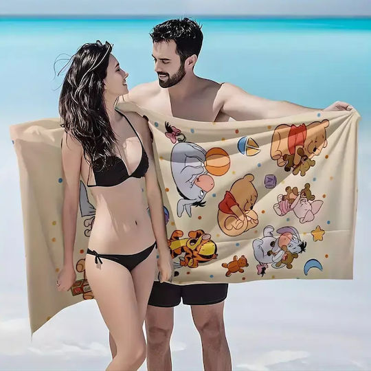 Πετσέτα Θαλάσσης Winnie Cream