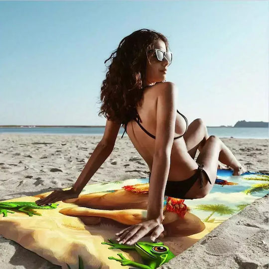 By Queen Beach Towel Brown 140x70cm.