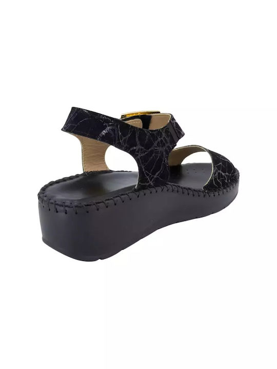 Anatomici Platforme dama Culoare Full Face Negru