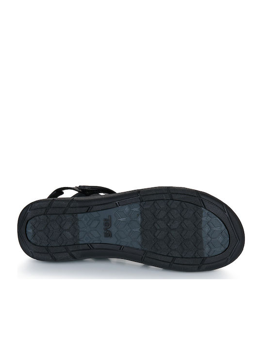 Women's Sporty Black Sandals