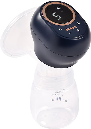 Beaba Pompa de sân simplă electrică Funcționează cu baterie Albastru 180ml