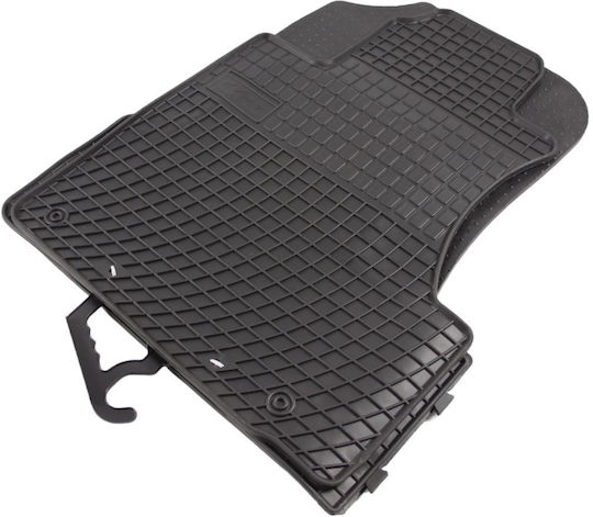 Frogum Set of Front and Rear Mats 4pcs for Honda CR-V 2006-2011 Black