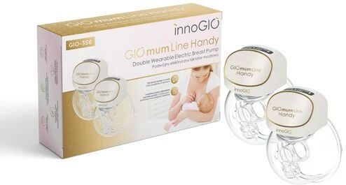 innoGio GIOmum Line Handy Φορητό Διπλό Θήλαστρο Διάφανο