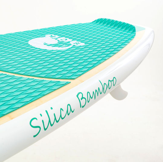 SCK Bamboo Silica 10'6'' Bamboo SUP Board with Length 3.2m Green