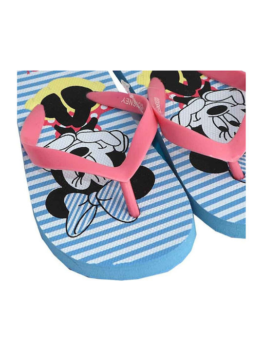 Kinder Flip Flops Minnie Hellblau Minnie Mouse