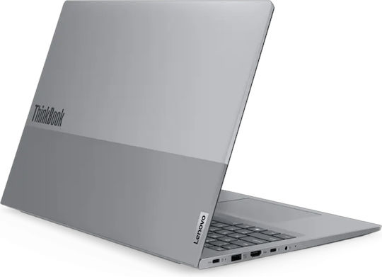 ThinkBook 16 Gen 7 16" IPS FHD+ (Ryzen 5-7535HS/16GB/512GB SSD/W11 Pro) Arctic Grey (GR Keyboard)
