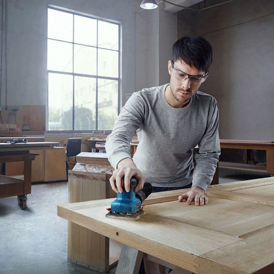 Bosch GSS 140 A Παλμικό Τριβείο 220W με Ρύθμιση Ταχύτητας και με Σύστημα Αναρρόφησης