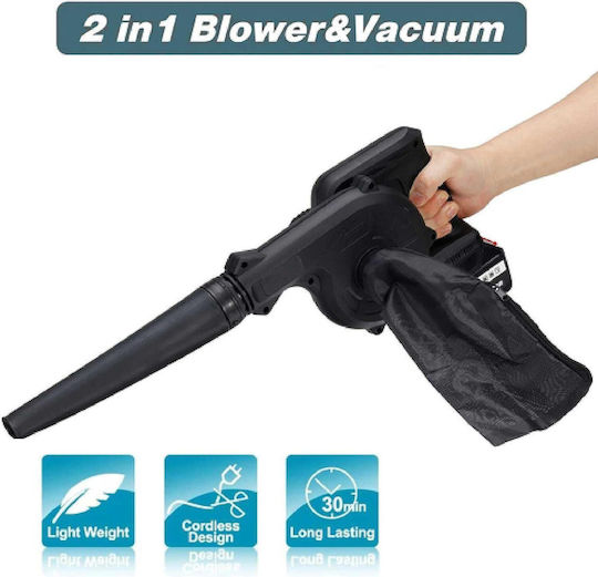 Suflantă / Aspirator de Mână 48V cu 1 Baterie